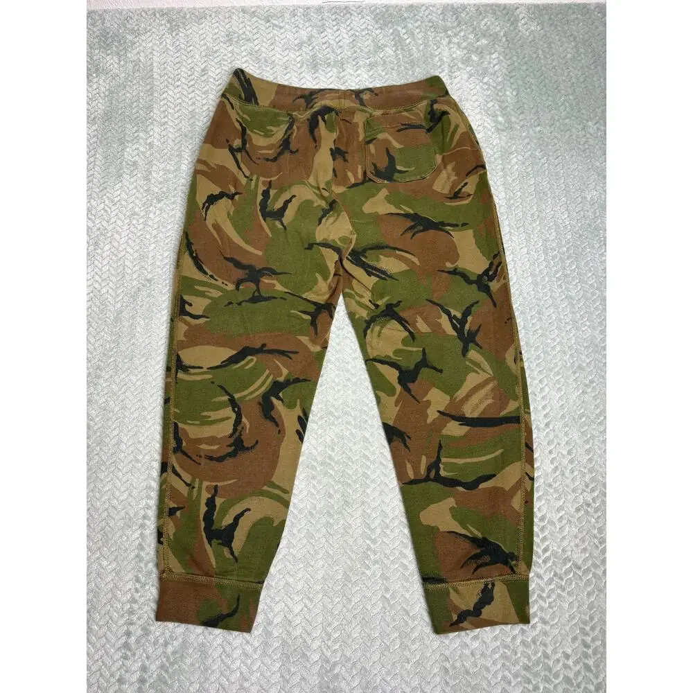 Polo Ralph Lauren Camo Sweatpants Men’s Large Military Woodland Joggers